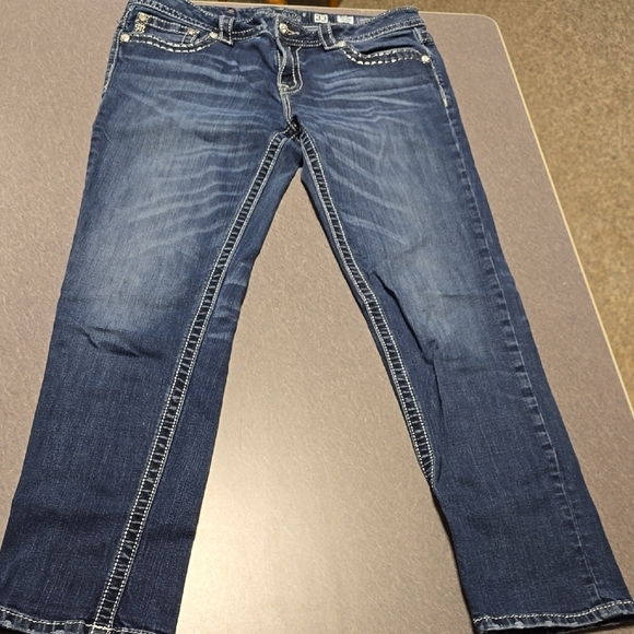 Miss Me Dark Blue Skinny Jeans - Picture 3 of 4